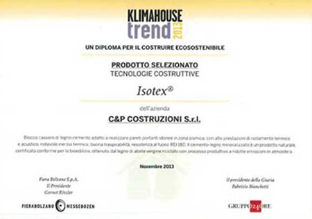 Klimahouse Trend 2013
