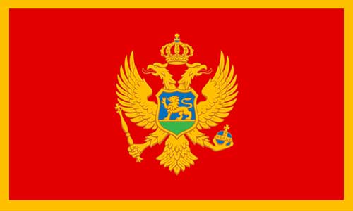 montenegro flag